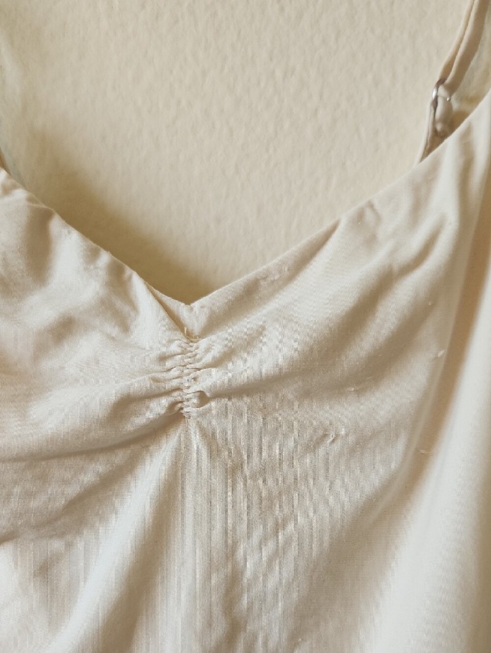 aerie - Heather Frost Smoothez Ruched Cami - M - Picture 4 of 5